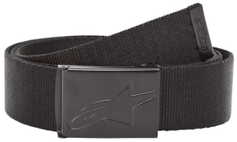 Alpinestars Ageless Web Belt, Black/Black, Os, Unisexe-Adulte