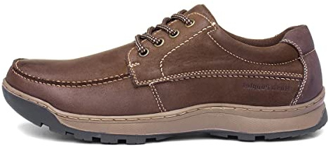 Hush Puppies Men's Tucker Lace Oxford Flat, Brown, 6 UK