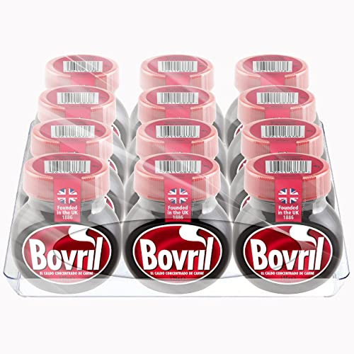 Bovril - Salsa Bovril, Concentrado de Carne Líquido - Pack 12 x 125 g | Disolución instantánea. Pack ahorro para hostelería. Apto para guisos, caldos, adobos y salsas