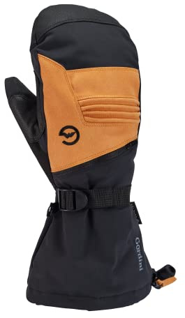 Gordini Men's Gore-tex Storm Mitten, Black Tan, Large