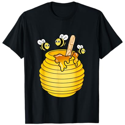 Pot de miel Amoureux du miel Abeilles Apiculture T-Shirt