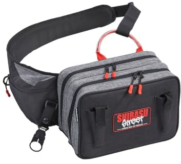 Balzer Shirasu Umhängetasche Sling Bag 30x20x15cm - Angeltasche, Zubehörtasche, Transporttasche
