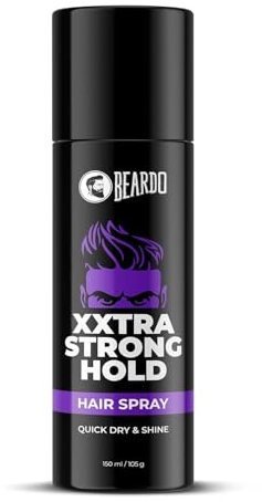 Insane Hold Spray capillaire 150 ml | Xxstrastrong Hold | Laque capillaire pour homme | Spray coiffant léger et non collant | Spray de tenue extrême | Spray fixant les cheveux, blanc