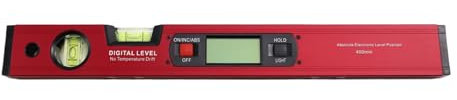 Yindhgdr Niveau à Bulle Numérique Professional Digital Spirit Level Gauges Finder WithBubble Protractor Magnetic Graduated Angle Gauge 400mm Digital Level