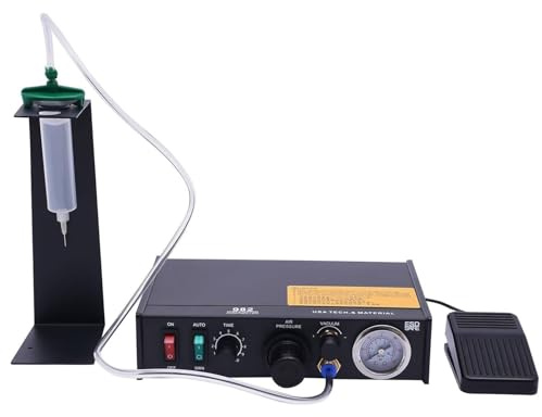 ZWQOZ Controlador de dosificación neumática, dispensador peristáltico automático, dispensador semiautomático/Manual con función de temporización automática for Aplicaciones de precisión