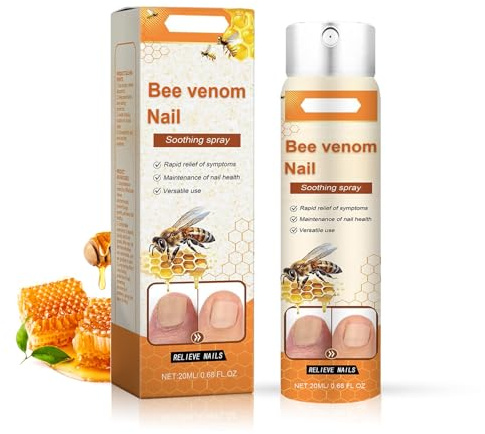 Propolis Nagelserum, Bienengift Nagel-Reparatur Spray, Sanfte Pflege Eingewachsener Nägel und Saubere Fußnägel, Stärkt die Nägel, Spendet Tiefenwirksam Feuchtigkeit, Verbessert das Aussehen (1stück)
