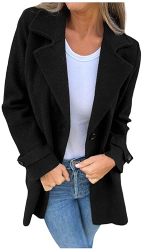 Luadnysin Trench Donna Corto Giacca Primaverile Elegante Giacchetto Antivento Curvy Giacche Primaverili Giubbotto Leggero Giubbino Spolverino Primavera Estate