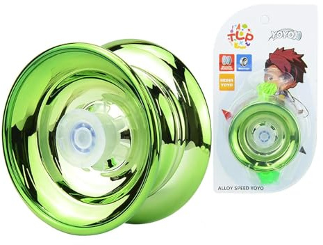 Yoyo Ball – 2,48 Zoll Crystal Yoyo K2 Für Kinder | Legierung Light UpYoyo Für Kinder | Zaubertrick-Yo-Yo, Stressabbau-Handtrainingsspielzeug, Geschicklichkeitsspiel-Geschenk Für Kinderanfänger
