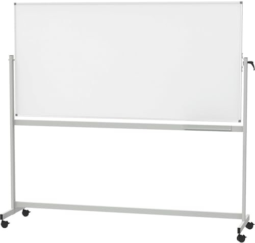 MAUL | Mobiles Whiteboard MAULstandard | Stahlblech | emailliert | BxH 2000 x 1000 mm