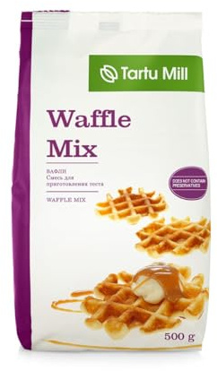 Waffle Mix Instant Dough | Just add Water and Butter | Tartu Mill Waffles (10x 400g Waffle mix)