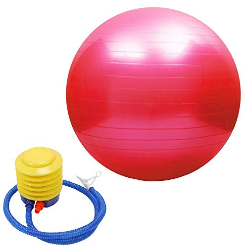 Jazooli Exercise Gym Yoga Swiss Ball Fitness Pregnancy Birthing Anti Burst Large 65cm