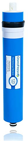 OsmoFresh Membran 125 GPD - passend für die meisten gängigen Osmoseanlagen sehr niedrige Leitwerte filtert Nitrat, Nitrit, Flourid