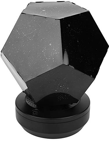 Natudeco Star Projector Lamp, Mini USB Rechargeable Night Light Dimmable LED Landscape Lights Party Decoration for Home Bar KTV Living Rooms Festivals