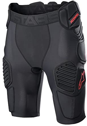 Alpinestars Protektor-Short Bionic Pro Schwarz/Rot
