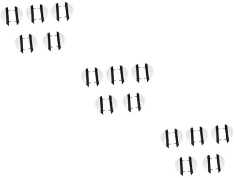 JECOMPRIS 30pairs Non-slip Nose Pads for Glasses Soft Nose Retainers Non-skid Eyeglass Pads for Adults Boys and Girls