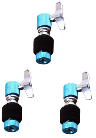 BESTonZON 3 Piezas Embrague De Tambor Soporte De Sombrero Alto Bolso De Embrague Poste De Sombrero - Accesorio Para Sombreros Perchero Embrague De Sombrero De Pie Platillos Metal Batería