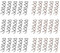 TRKETK 30 Stück Spirale Haarspange Spiral Pin Metall Brötchen Haarnadel Spin Clip Spiralnadel für Haarstyling Twist Haar Clips Abgerundete Haarspangen für DIY Haar Stil Mädchen und Damen