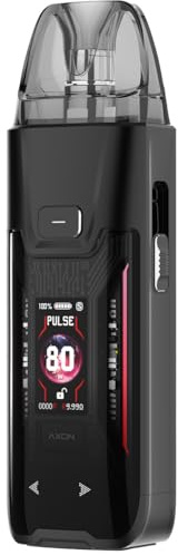 Vaporesso Luxe XR Max 2 Kit 3200mAh Battery 80W 5ml 0.2/0.8ohm Dual Mesh Coil GTX Electronic Cigarette Vaporizer No Nicotine (Pelle nera scura)