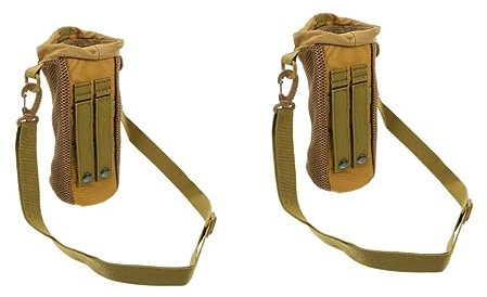 TOYANDONA Pochette Porte-Bouteille d'eau avec Bandoulière Sacoche De Transport Imperméable pour Randonnées Et Voyages Léger pour Adultes
