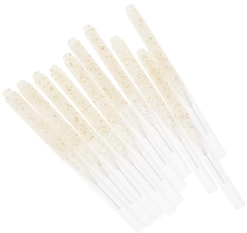 10 stycken ögonbryn spoolie borstset kompakt design bärbara ögonbrynsborstar för makeupartister och nybörjare spoolie-borstar