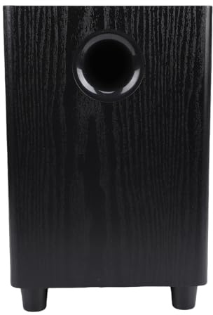 Goshyda 6,5 Tums Passiv Subwoofer, 100 W Power Home Subwoofer Förbättrad Bas Surroundeffekt, för Hemmabioparty, Plug and Play