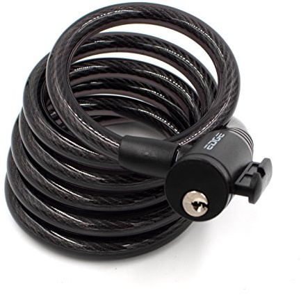 Edge Cadenas de vélo 180 cm / 12 mm de câble de sécurité pour vélo / scooter