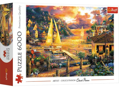 Trefl, Puzzle, Atrapando sueños, de 6000 Piezas, para Adultos y niños a Partir de 15 años