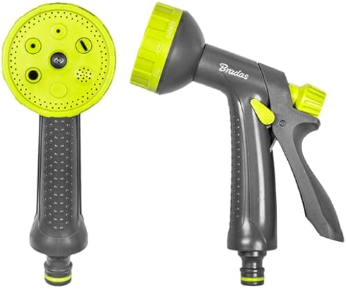 Gartenbrause 6-Funktion Sprühpistole Handbrause LIME LINE HANDY LE-5104 BRADAS 2129