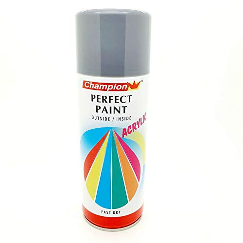 SolaDirect Grey Light Spray Paint Aerosol Auto Car Primer Matt Gloss Metallic Wood Metal Plastic