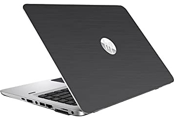 AlphaWraps Skin for HP ProBook 6460b Laptop | Brushed Grey | Protective and Durable Vinyl Decal wrap Cover | Made in The UK
