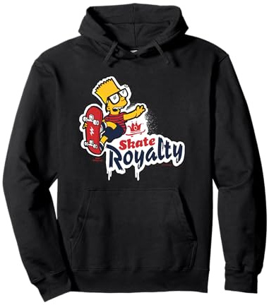 The Simpsons Bart Simpson Skate Royalty Sudadera con Capucha