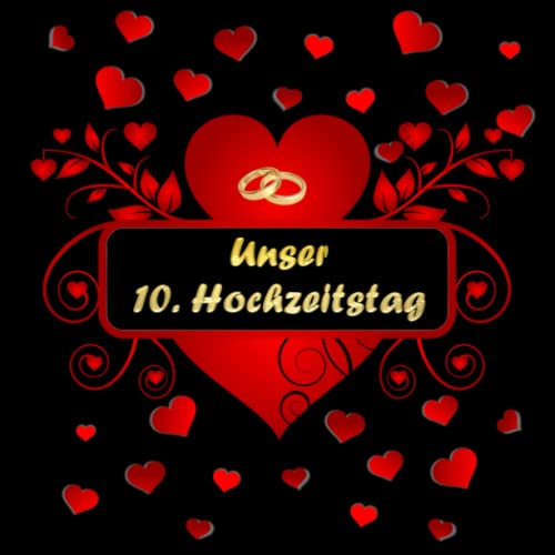 Unser 10. Hochzeitstag Rosenhochzeit Fotoalbum & Gästebuch Rosen Hochzeit Hochzeitstagebuch Geschenkidee Hochzeitsalbum Erinnerungsbuch ... Bullet Journal Notizbuch Foto Tagebuch