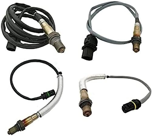 Sauerstoffsensor O2-Sensor Lambdasonde 4 Stück, für BMW E83 E90 E91 E92 E93128i 325i 328i 528i XDrive X3 X5 11787558073 11787558055 11787545075 11787545074
