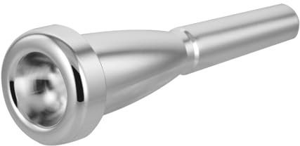 ifundom Versilbertes Waldhorn Mundstück 3C Aus Hochwertigem Metall Für Anfänger Und Profis Mit Flexibler Randkontur Und Obertonreichem