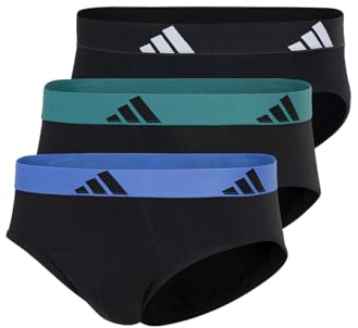 Adidas Lettera (3 Pezzi) – Active Flex Cotton – Biancheria Intima Comoda, 907 Assortiti, L