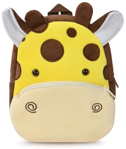 Aomig Zaino per Bambini,Mini Zaino per Bambini Asilo Ragazzi o Ragazze con Cinturino,Zaino scolastico, Carino Scuola Materna Animali Zaino Impermeabile Leggero Borsa per la Scuola Dell'infanzia