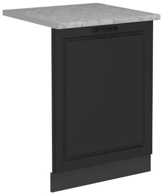 Vicco Pannello frontale della lavastoviglie R-Line, Antracite casa di campagna, 60 cm, PL Marmo