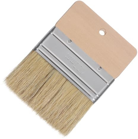 HOMOCONO Boar Bristle Brush for Wall Painting Handle Beach Remover Multipurpose Brush