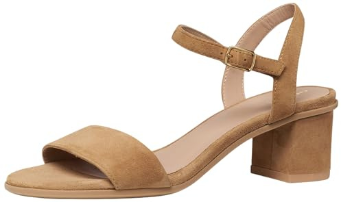 Geox Sandalo da donna D AURELY 50 B, cognac, 38 EU