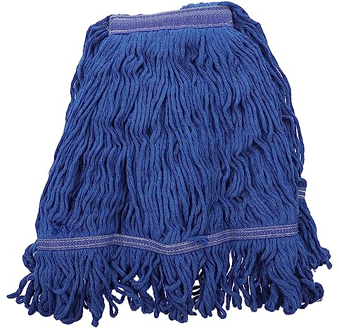SAFIGLE Serpillère Fil De Coton Lavable Tête De Balai Réutilisable pour Nettoyage Domestique Absorption Eau