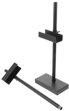 FUTUREORYY Caballete de Mesa Ajustable Soporte Metálico Dorado Desmontable y Ligero para Marcos de Fotos y Obras de Arte Adecuado para Estudios y Decoración Hogar