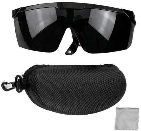 Tweozek Laser Safety Glasses, Eye Protection Glasses, 190nm-2000nm IPL Laser Glasses, Protective Glasses for Treatment and Cosmetology Operator, Against Light Impulses Safety Glasses, UV Protection