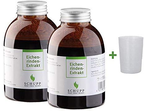 Schupp Eichenrinden-Extrakt 2 x 550g + GRATIS Dosierhilfe