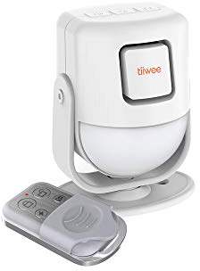 tiiwee X4 Rilevatore di Movimento e Sirena d'Allarme - Sirena da 120 dB - Sistema d'Allarme Antifurto con Telecomando - Espandibile - per Uso in Casa, Garage, Giardino, Capannone