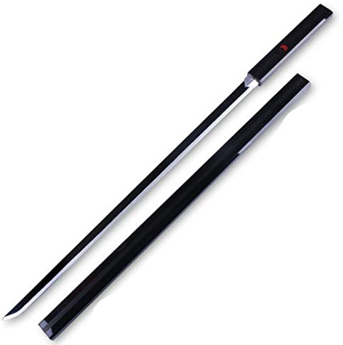 KORHCW Wooden Anime Samurai Sword - Naruto Sasuke Demon Killer Role-Playing Prop Toy