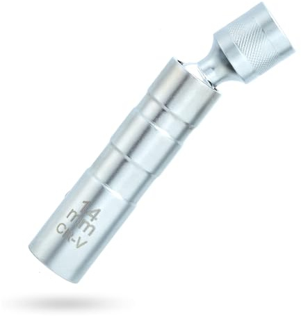 Sewokon ZüNdkerzenschlüSsel 14mm, ZüNdkerzenschlüSsel Set, ZüNdkerzen Nuss, Magnet Universal Flexibel, Entfernen Von ZüNdkerzen, ZüNdkerzenschlüSsel Entferner Installer, Flexibel ZüNdkerzenschlüSsel.