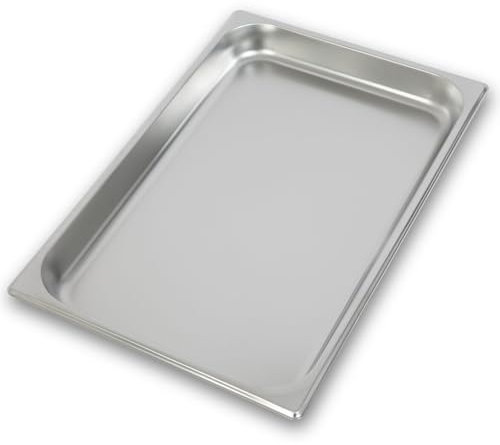 vertes Recipiente GN 1/1 Gastro Norm Gastronorm (Acero inoxidable, 40 mm de profundidad, higiénico, inoxidable, resistente a los arañazos, resistente a temperaturas de -40° a +300°C, para baño maría)