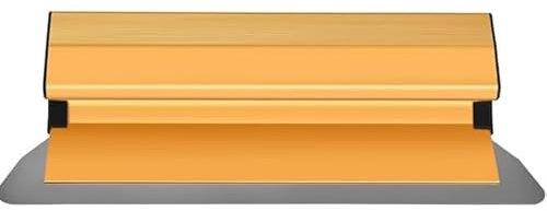 Dent-de-lion Spatule Enduit Lissage 40 cm, Lame à Lisser Jaune en acier inoxydable, panneau mural panneau de plâtre mur décoration outil de construction