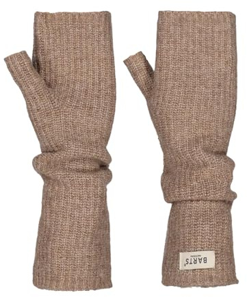 BARTS Darty Fingerless Gloves Light Brown