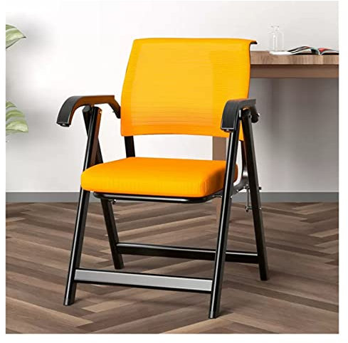 Ergonomischer, gepolsterter Konferenzstuhl mit klappbarem Nesting-Design
